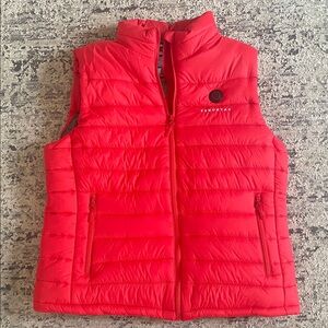 Venustas Red Heated Rechargeable Puffer Vest